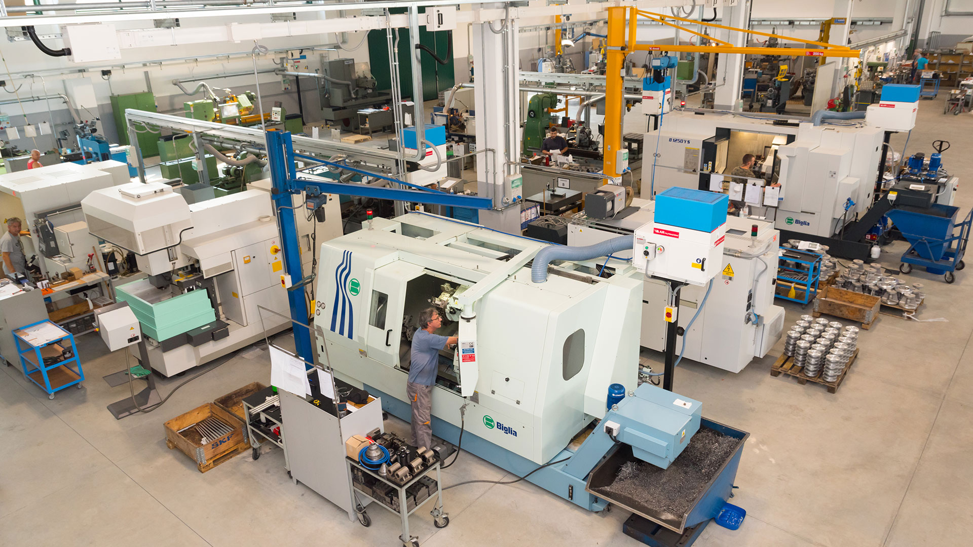 Parco macchine OMC di Chicco s.r.l.