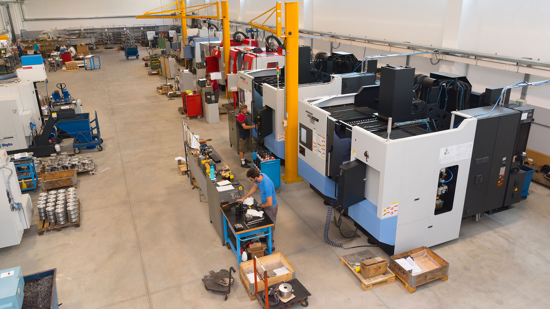 Parco macchine OMC di Chicco s.r.l.