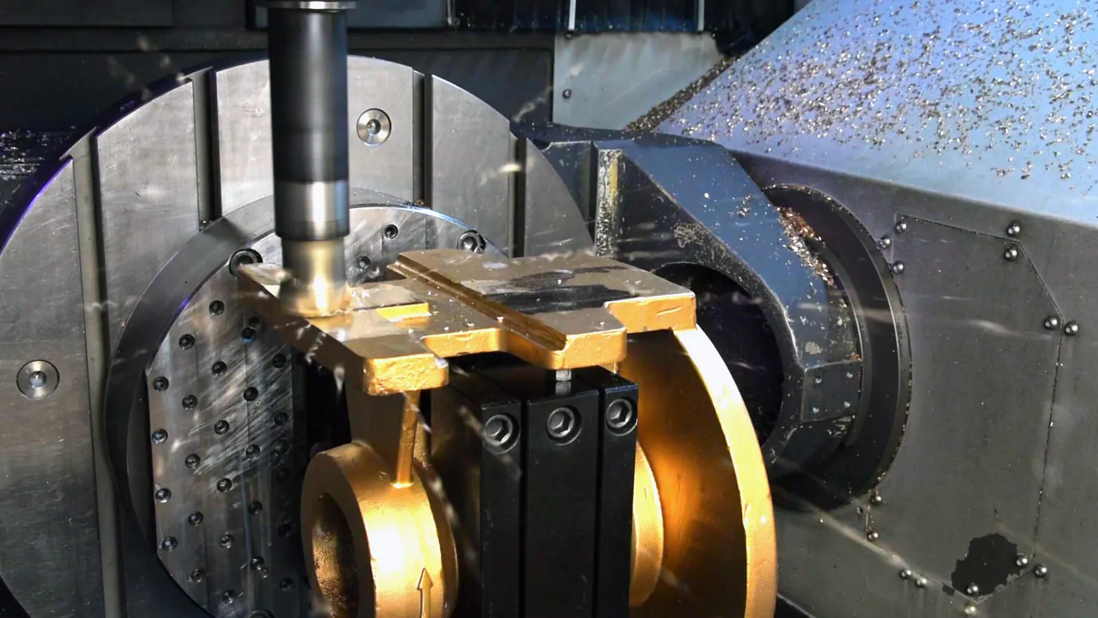 Fresatura CNC nell’officina O.M.C.